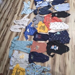 Carter's Kids Matching Sets - Blue, Yellow, Red, Black 25 Pc Bundle